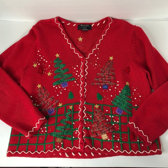 Christmas Sweater/Cardigan - Picture 1 of 8